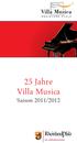 25 Jahre Villa Musica