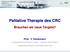 Palliative Therapie des CRC