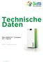 Technische Daten. PELLEMATIC Condens 10 18kW DEUTSCH ORIGINALANLEITUNG.