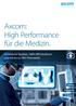 Axcom: High Performance für die Medizin.