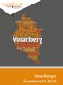 Vorarlberger Suchtbericht Vorarlberger Suchtbericht 2018