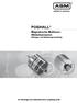POSIHALL. Magnetische Multiturn- Winkelsensoren Montage- und Bedienungsanleitung. Vor Montage und Inbetriebnahme sorgfältig lesen!