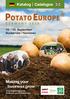 Katalog Catalogue. Making your business grow September Bockerode / Hannover.   facebook.com/potatoeurope.
