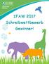 IFAW 2017 Schreibwettbewerb Gewinner!