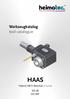 Werkzeugkatalog tool catalogue HAAS. Hybrid VB12 Revolver / turret DS-30 DS-30Y