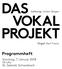 Leitung: Julian Steger. Orgel: Karl Franz. Programmheft. Sonntag, 7. Januar Uhr St. Sebald, Schwabach
