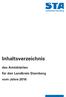 Inhaltsverzeichnis des Amtsblattes für den Landkreis Starnberg vom Jahre 2016
