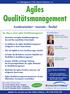 Agiles Qualitätsmanagement