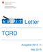 Letter TCRD Ausgabe 2015 / 1 Mai 2015