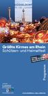 Größte Kirmes am Rhein Schützen- und Heimatfest. Programm Juli Freitag, 20. Juli, 22:30 Uhr Superfeuerwerk