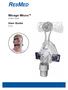 Mirage Micro. User Guide. Deutsch. nasal mask