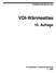 Aufgabensammlung zum. VDI-Wärmeatlas. 10. Auflage