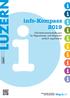 info-kompass 2019 disg.lu.ch Informationsveranstaltungen für Migrantinnen und Migranten einfach organisieren Dienststelle Soziales und Gesellschaft