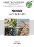 Namibia. vom 11. bis Reisebericht von Dr. Til Macke