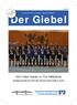Der Giebel. HSG Eider Harde vs. TSV Mildstedt. Samstag, um 19:15 Uhr, Werner-Kuhrt-Halle in Hohn. Seite 1. Ausgabe