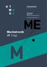 Studiengang. Mechatronik. Master of Engineering (M. Eng.)   Mechatronik. (M. Eng.)
