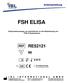 FSH ELISA RE C. Arbeitsanleitung. Enzymimmunoassay zur quantitativen in-vitro-bestimmung von FSH in Humanserum.