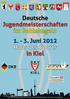 Deutsche Jugendmeisterschaften Bohle 2012 vom Juni 2012 in Kiel