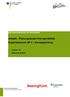 Bundesministerium für Gesundheit. ehealth - Planungsstudie Interoperabilität Ergebnisbericht AP 4 Konzeptprüfung