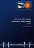 Beko Basketball Bundesliga Beko Basketball Bundesliga. Ausschreibung Wettbewerb BBLXyz Pokal