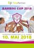 präsentiert den Bambini cup 2018 Vatertagsturnier der G-,F-,E- Jugend 10. Mai 2018 Ausrichter: TSV Kareth-Lappersdorf