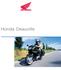 Drive your passion. Honda Deauville