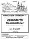 Ossendorfer Heimatblätter