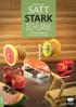 SATT STARK SCHLANK. Ernährungsstrategien für Performance und Gesundheit. Autor, Layout: Frank Taeger.