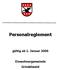 Personalreglement. gültig ab 1. Januar Einwohnergemeinde Grindelwald
