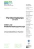 PJ Informationen 2017/2018 Unfall- und Wiederherstellungschirurgie