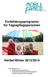 Fortbildungsprogramm für Tagespflegepersonen Herbst/Winter 2013/2014