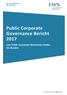 Public Corporate Governance Bericht 2017