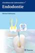 Checklisten der Zahnmedizin. Endodontie. Michael Hülsmann. 355 Abbildungen 20 Tabellen. Georg Thieme Verlag Stuttgart New York