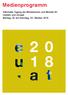 Medienprogramm. Informelle Tagung der Ministerinnen und Minister für Verkehr und Umwelt Montag, 29. bis Dienstag, 30. Oktober 2018