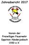 Jahresbericht 2017 Verein der Freiwilligen Feuerwehr Eppstein-Niederjosbach 1930 e.v.