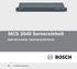 MCS 2040 Servereinheit BAP-MCS-RACK BAP-MCS/EX-RACK