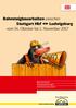 Bahnsteigbauarbeiten zwischen Stuttgart Hbf Ludwigsburg vom 14. Oktober bis 1. November 2017