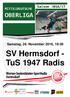 Samstag, 26. November 2016, 19:30. SV Hermsdorf TuS 1947 Radis