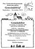 Gemeindefest. September November Prot. Friedenskirchengemeinde Wörth-Dorschberg Gemeindebrief