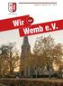 Programm für das Jahr Nr Wir für Wemb e.v.