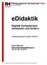 edidaktik Digitale Kompetenzen entwickeln und fördern Fortbildungskonzept Schuljahr 2018/2019