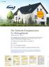 Der Gebäude-Energieausweis für Wohngebäude (Bedarfsausweis - Online)