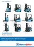 Elektro-Gabelstapler / Schubmaststapler Electric Forklift / Reach Stacker