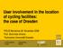 User involvement in the location of cycling facilities: the case of Dresden