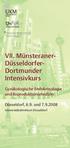 VII. Münsteraner- Düsseldorfer- Dortmunder Intensivkurs
