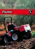Groundcare. Tractor people THE 15 SERIES