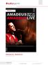 AMADEUS, AMADEUS Best of FALCO LIVE. Kulturgipfel GmbH Landsberger Str. 72 D München. Tel. +49 (089) Fax +49 (089)