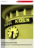 Pegel Köln 2/ Arbeitsmarkt Köln Rückblick 2017 und bisherige Entwicklung 2018