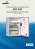 ESF-E30 Erster, vom DIBT zugelassener Elektroverteiler für Sicherheitsbeleuchtungsanlagen