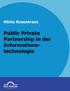 Micha Rosenkranz Public Private Partnership in der Informationstechnologie